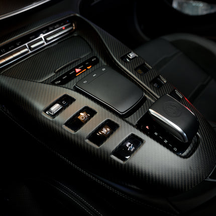 Carbon Mittelkonsole Cover für Mercedes-Benz AMG GT 63