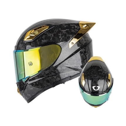 Forged Carbon Helm Soman®  X8 - Gold