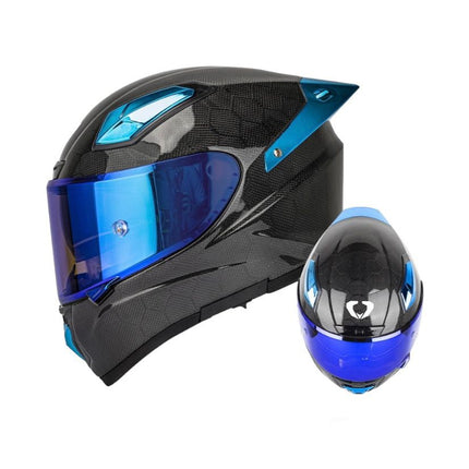 Carbon Helm Soman®  X8 - King Blue