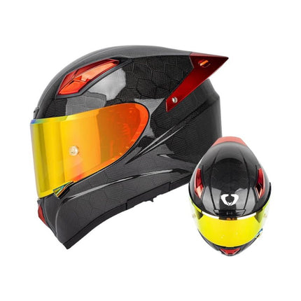 Carbon Helm Soman®  X8 - Red