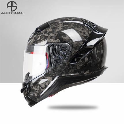 Forged Carbon Helm - Alien Snail®